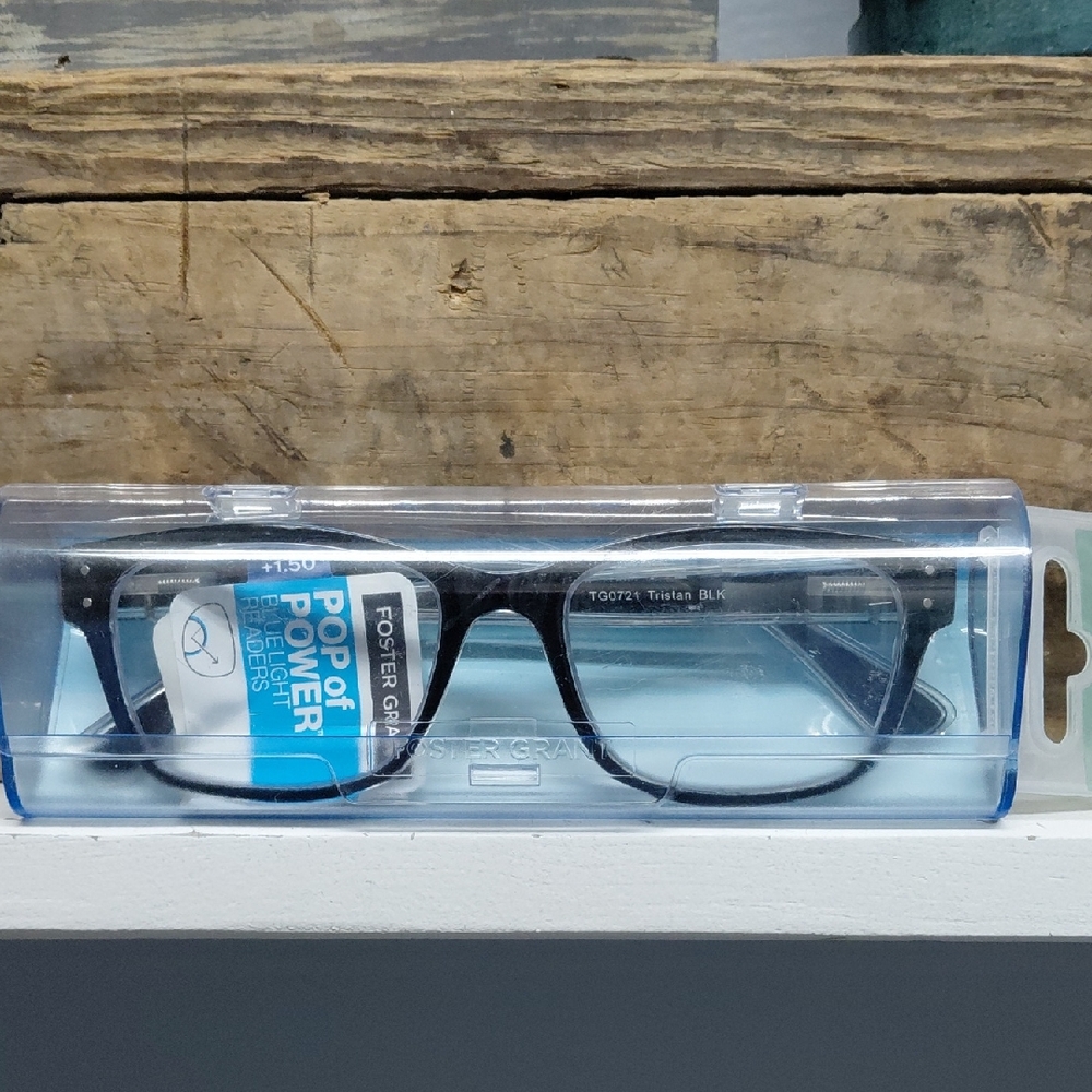 Foster Grant Tristin Black Reading Glasses